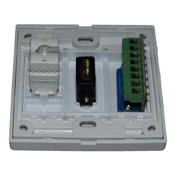 Buy Wall Mount HDMI/VGA/CAT6/RJ45 Face Plate in [storefront]