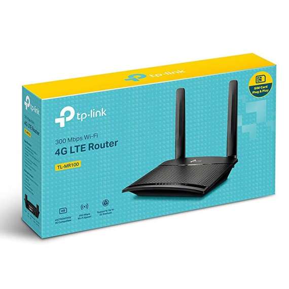 Buy TP-LINK TL-MR100 300 Mbps WiFi 4G LTE Router in [storefront]