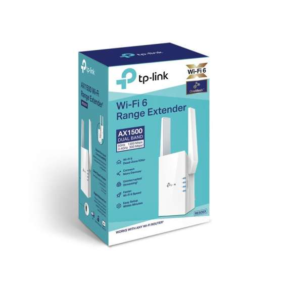 Buy TP-LINK TL-RE505X  AX1500 Dual Band WiFi Range Extender in [storefront]