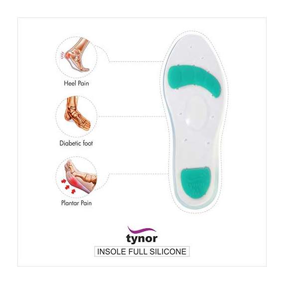 Buy Tynor Full One Pair Silicone Insole in [storefront]