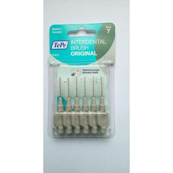 Buy TePe 1.3mm 6 Pack Grey Interdental Brushes in [storefront]