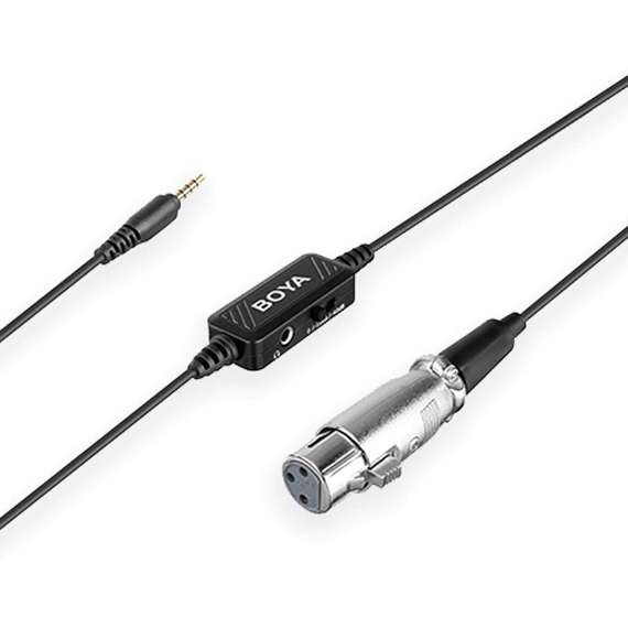 Buy Boya XLR to 3.5mm Plug Microphone Cable in [storefront]