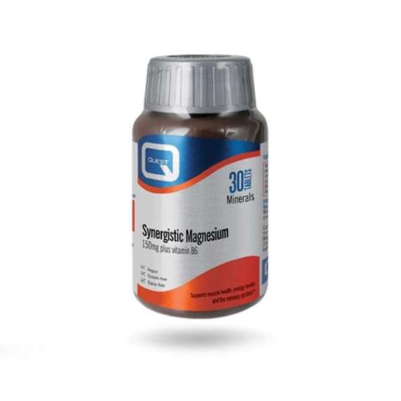 Buy Quest Synergistic Magnesium 150mg with Vitamin B6 30's Tablets in [storefront]