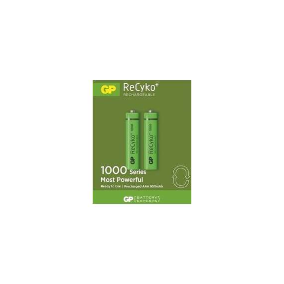 Buy GP ReCyko1000 Series 950mAh 6x2 AAA Battery in [storefront]
