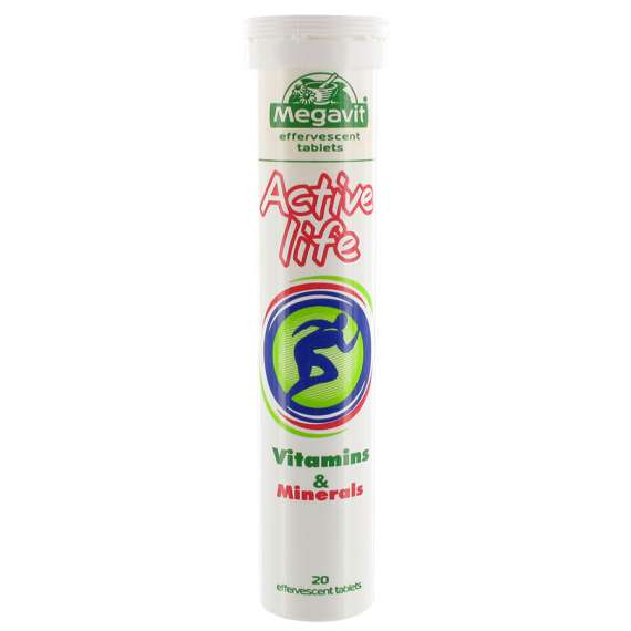 Buy Megavit 20's Active Life Effervescent Tablets in [storefront]