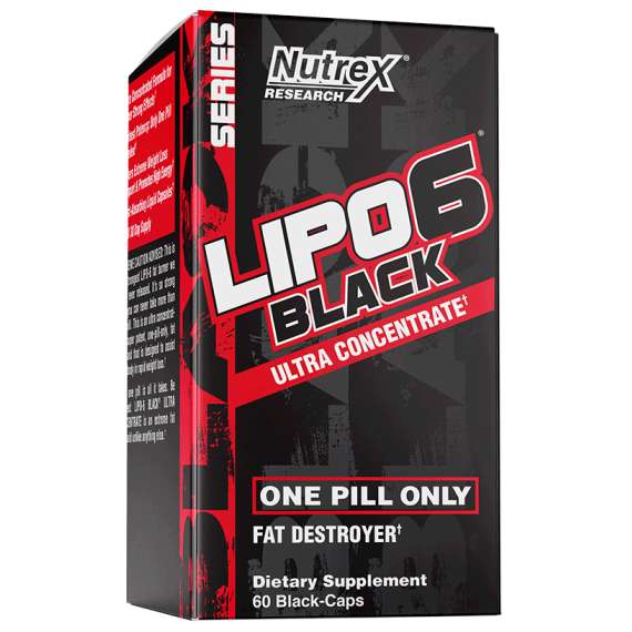 Buy Nutrex 60's Lipo6 Black Ultra Concentrate in [storefront]