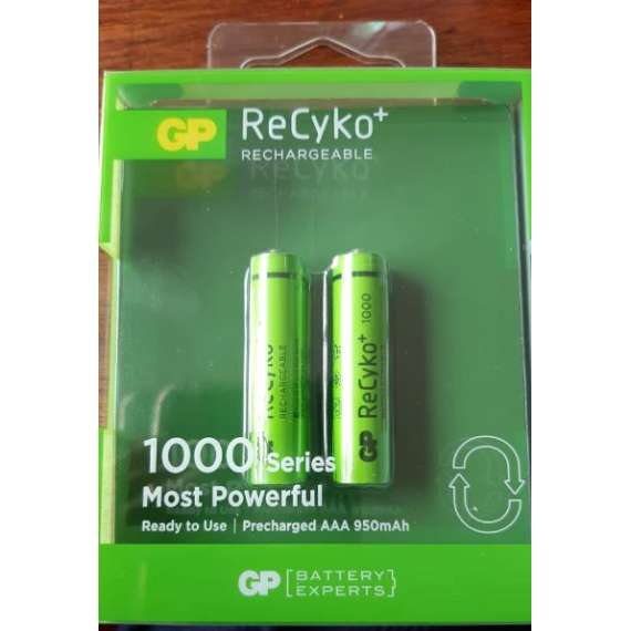 Buy GP ReCyko1000 Series 950mAh 6x2 AAA Battery in [storefront]