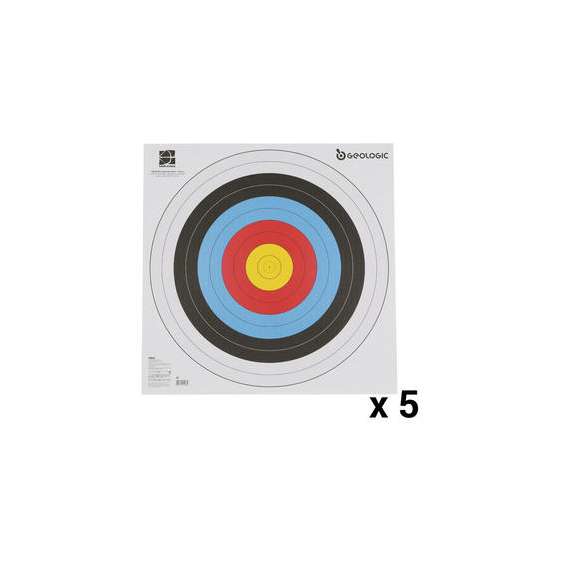 Buy Geologic 5Faces 60x60cm Archery Target in [storefront]