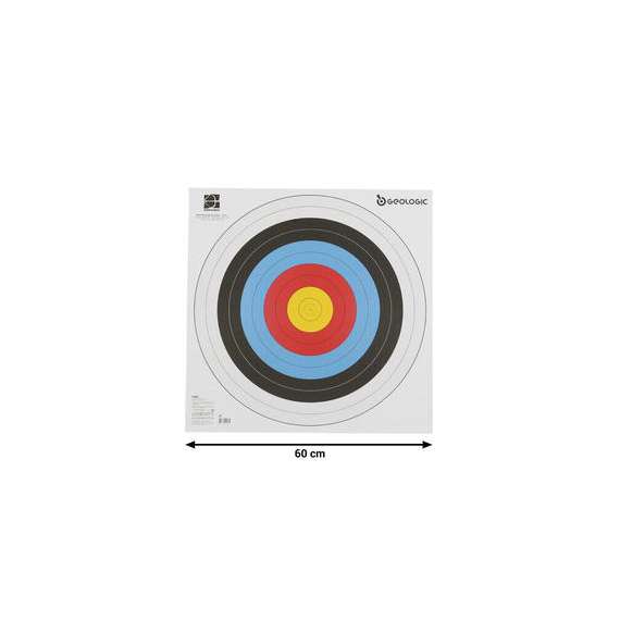 Buy Geologic 5Faces 60x60cm Archery Target in [storefront]