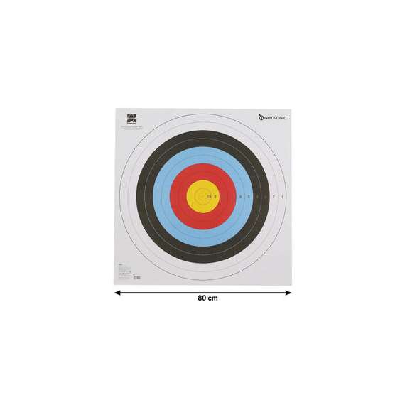 Buy Geologic 5 Faces 80x80cm Archery Target in [storefront]