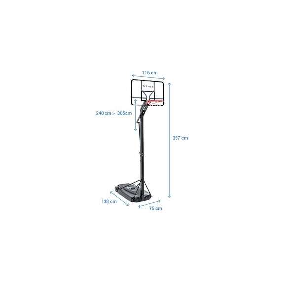 Buy Tarmak B700 Pro Basketball System in [storefront]