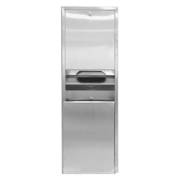 Buy Velvex Mercury 2 in 1 Towel Dispenser and Waste Bin Cabinet in [storefront]
