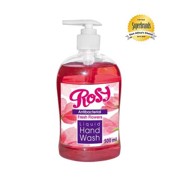 Buy Rosy 500ml Fresh Flowers Liquid Hand Wash With Pump in [storefront]