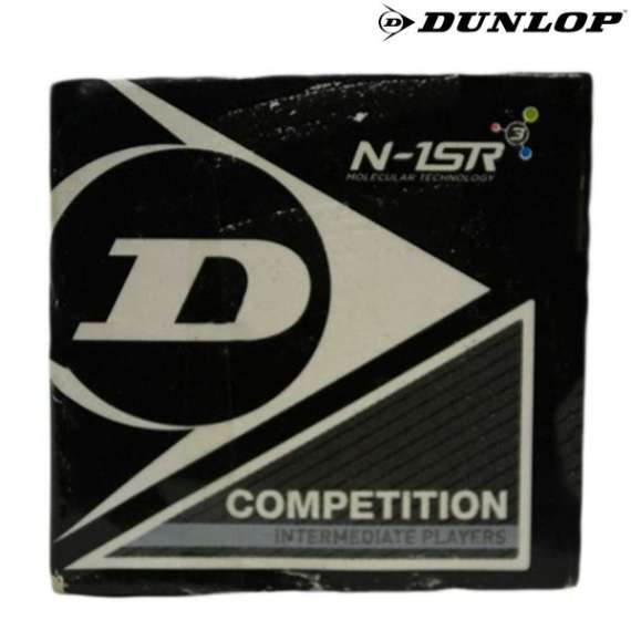 Buy Dunlop Competition Single Yellow Dot Squash Ball in [storefront]