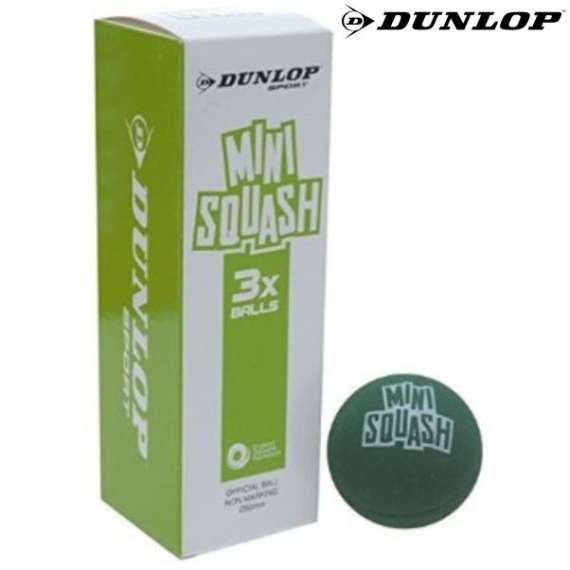 Buy Dunlop Mini Green Squash Ball. in [storefront]