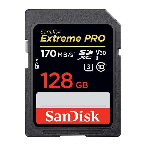 Buy SanDisk 128GB Extreme PRO UHS-I SDXC Memory Card in [storefront]