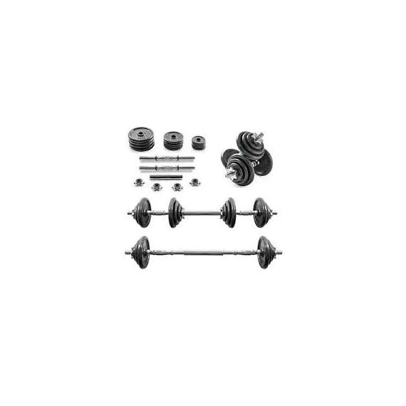 Buy York 55Kg Cast Iron Dumbell Set in [storefront]