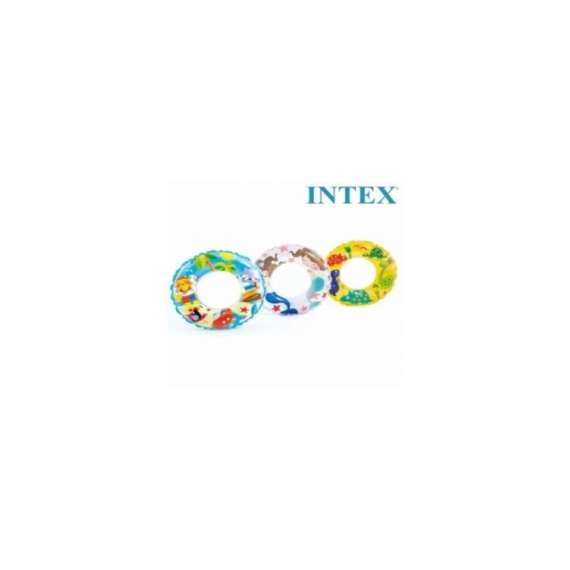 Buy Intex Transparent Ocean Reef Swim Ring in [storefront]