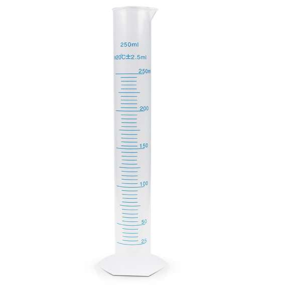 Buy Plastic 250ml Measuring Cylinder in [storefront]