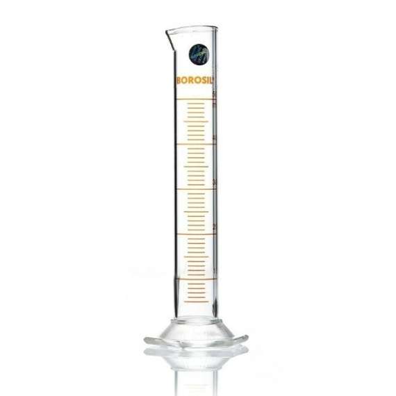 Buy Borosil 50ml Glass Measuring Cylinder in [storefront]