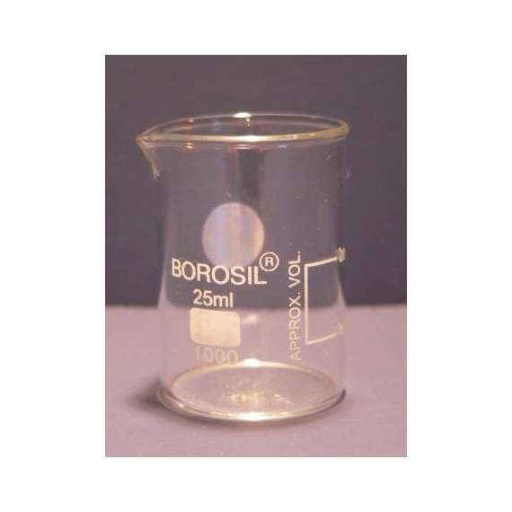Buy Borosil 25ml Glass Beaker in [storefront]