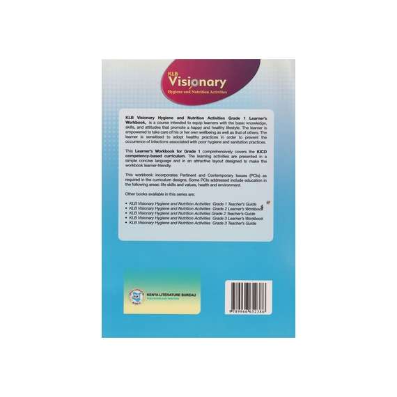 Buy KLB Visionary Hygiene and Nutrition Grade 1 Learner's Book in [storefront]