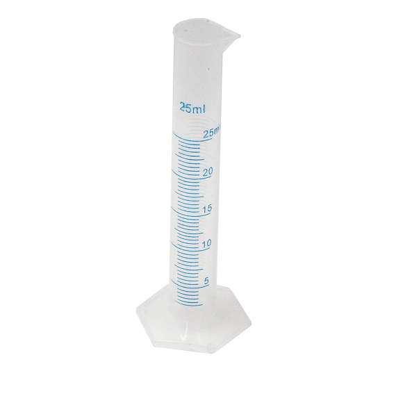 Buy Plastic 25ml Measuring Cylinder in [storefront]