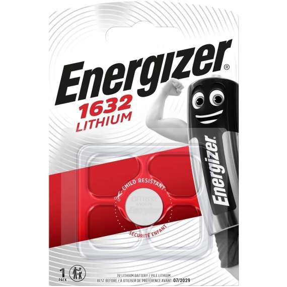 Buy Energizer 1632 5x5 Lithium 3V Coin Cell Battery in [storefront]
