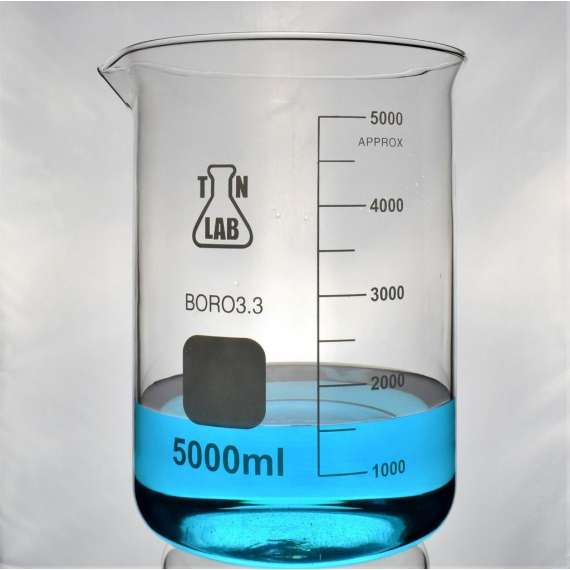 Buy Griffchem Boro 5000ml Glass Beaker in [storefront]