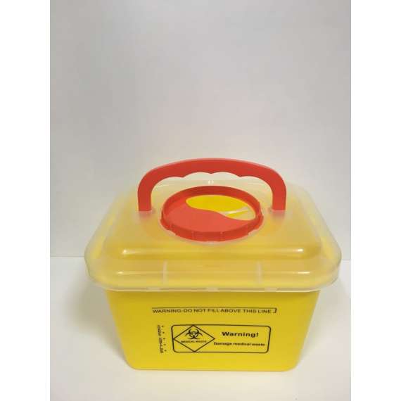 Buy Plastic 5 Litre Safety Sharps Box in Kenya