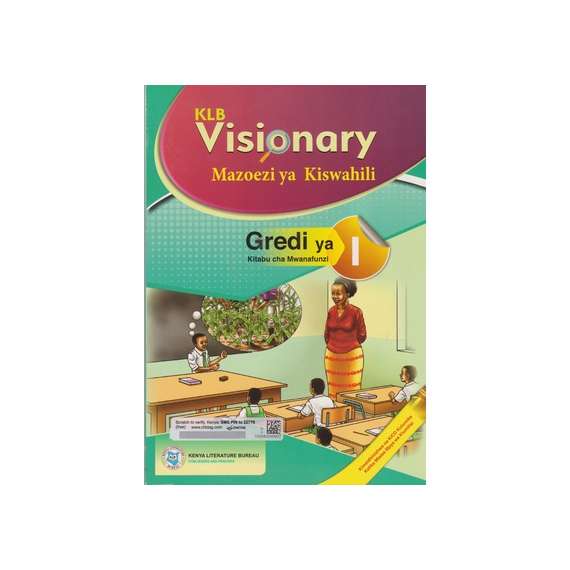 Buy KLB Visionary Mazoezi ya Kiswahili Grade 1 Learner's Book in [storefront]
