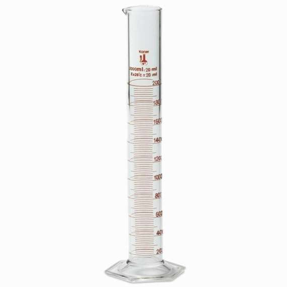 Buy Griffchem 2000ml Glass Measuring Cylinder in [storefront]