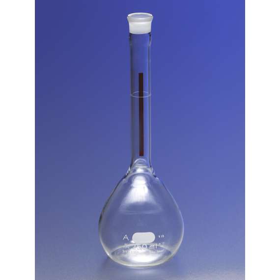 Buy Pyrex Class A 250ml Glass Volumetric Flask in [storefront]