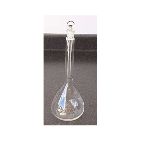 Buy Griffchem 500ml Glass Volumetric Flask in [storefront]