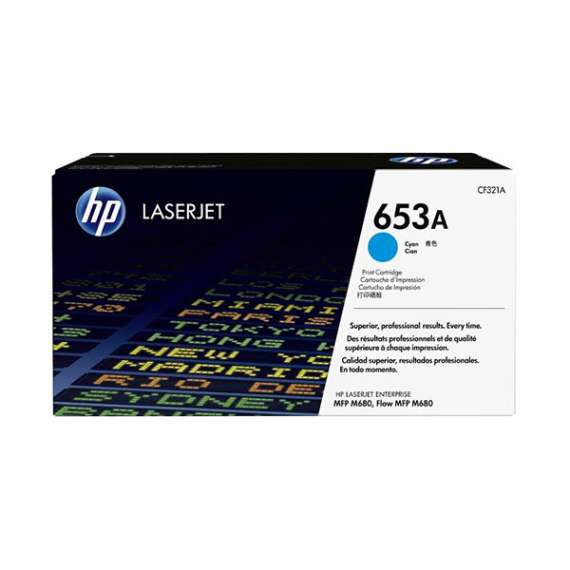 Buy HP 653A (CF321A) Cyan Original LaserJet Toner Cartridge in [storefront]