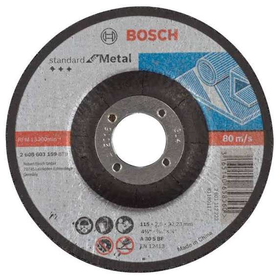 Buy Bosch Professional 2608603159 Standard with Depressed Center Metal Cutting Disc in [storefront]