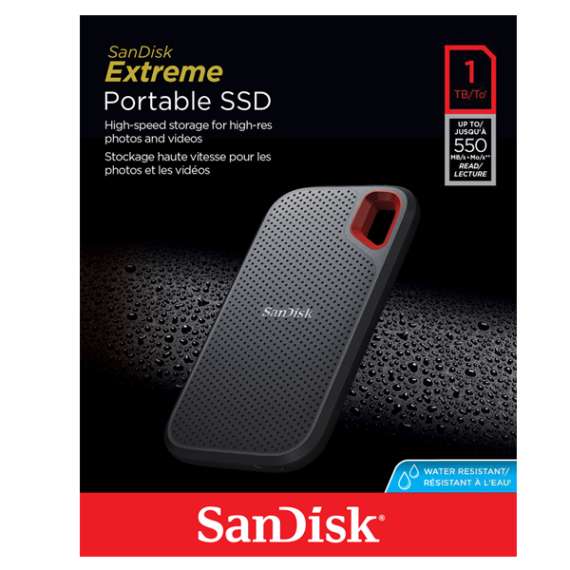 Buy SanDisk 1TB Extreme Portable External Solid State Drive in [storefront]