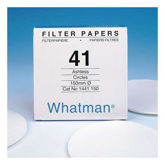 Buy Whatman Grade41 150mm 100Pack Filter Papers in [storefront]