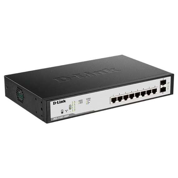 Buy D-link DGS-1100-10MP 10-Port Gigabit PoE Smart Managed Switch in [storefront]