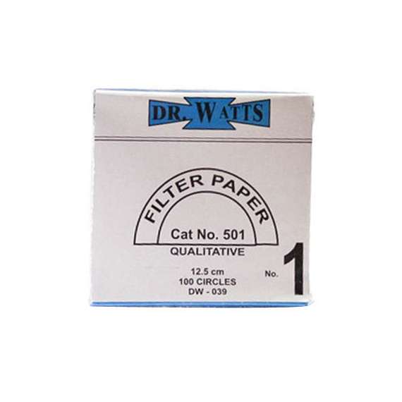 Buy Dr.Watts Grade1 125mm 100Pack Filter Papers in [storefront]