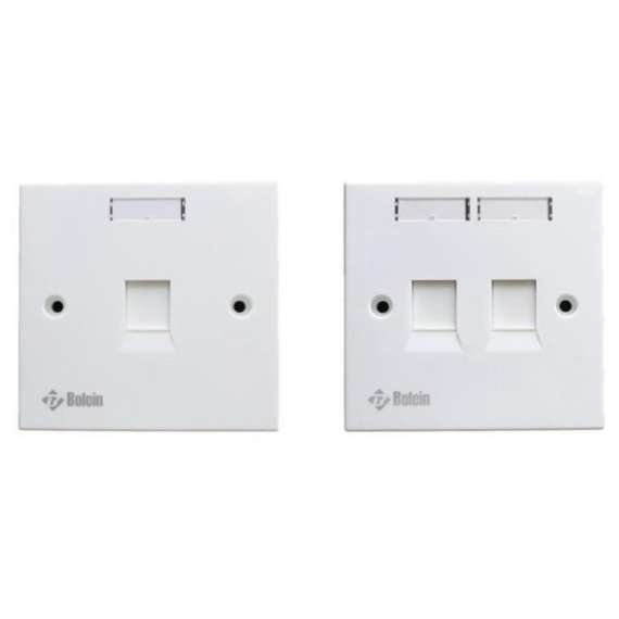 Buy Bolein Faceplate Single / Double Port in [storefront]