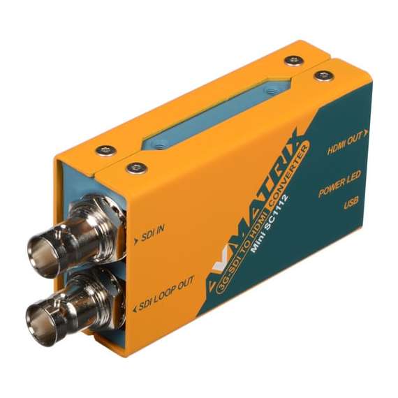 Buy Avmatrix Mini SC1112 3G-SDI to HDMI Pocket-Size Broadcast Converter in [storefront]