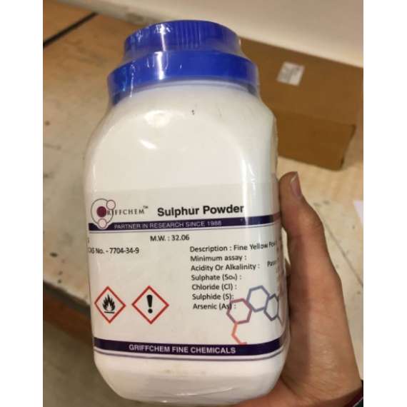 Buy Griffchem 500g Sulphur Powder Lab Reagent in [storefront]