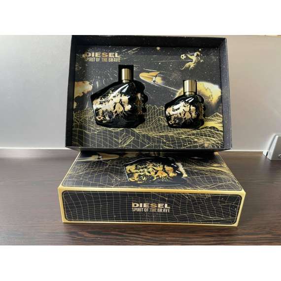 Buy Diesel Spirit of the Brave Edp 125ml Men Gift Set in [storefront]