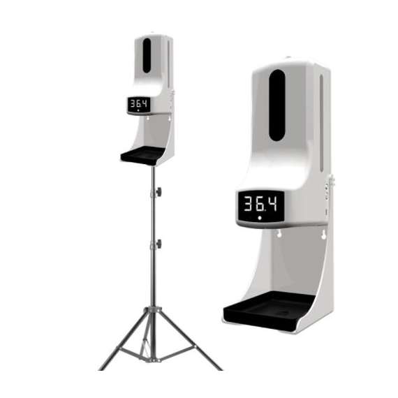 Buy K9 Pro Intelligent Thermometer and Sanitizer Dispenser with Stand in [storefront]
