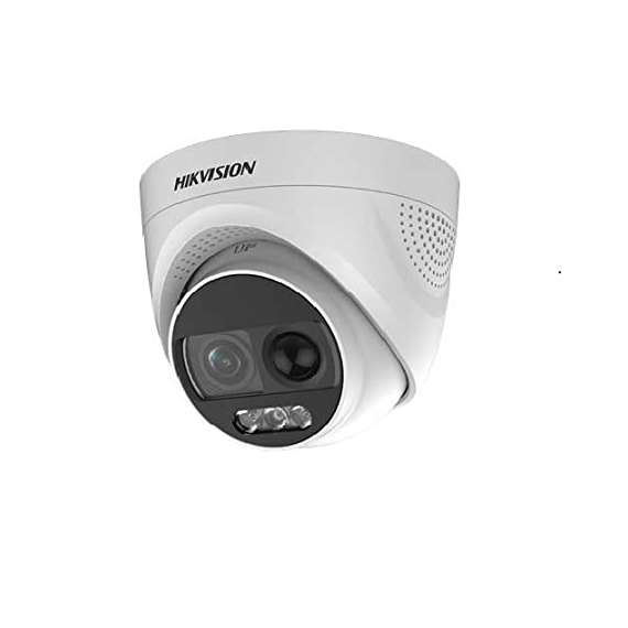 Buy HIKVISION DS-2CE72D0T-PIRXF 2MP PIR Detection + INBUILT Siren + Blue & RED Light ALRAM  Camera in [storefront]