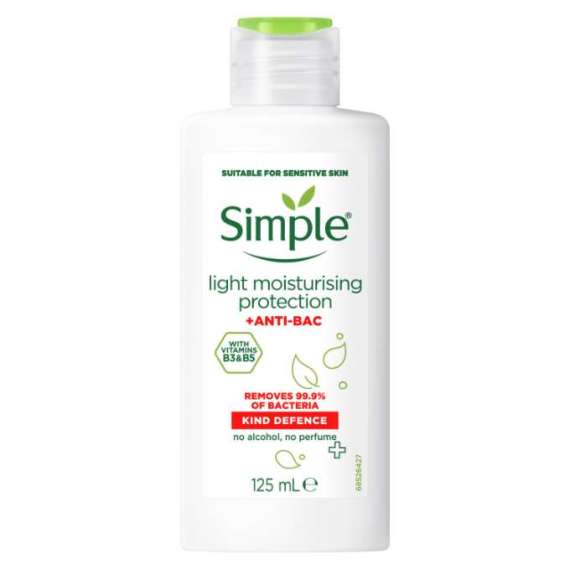 Buy Simple Kind Defence +ANTI-BAC Light Moisturizer in [storefront]