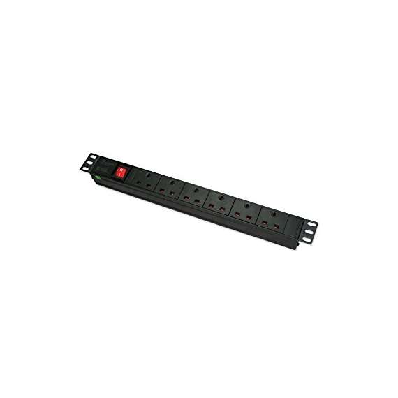 Buy Easenet  6 Way Black Cabinet Power Distribution Unit in [storefront]