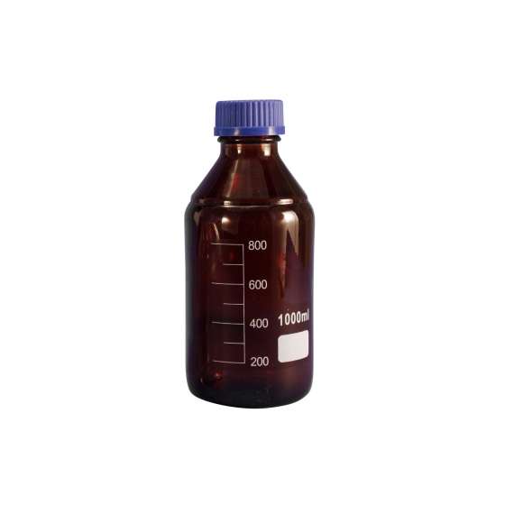Buy Borosil Amber 1000ml Media Culture Bottle in [storefront]