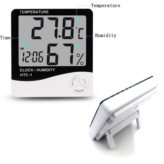 Buy Generic HTC-1 Digital Electronic Temperature and Humidity Meter in [storefront]